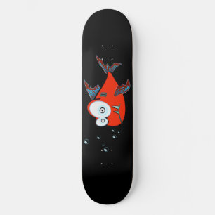 Skate Peixe surpreendido Pão de Pé