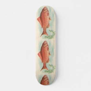 Skate Peixes dourados