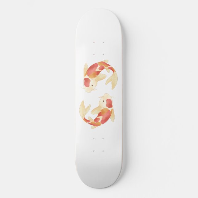 Skate Peixes Koi Japoneses (Frente)