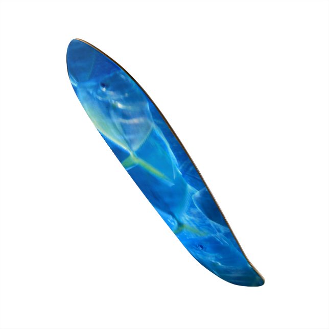 Skate "Peixes Tropicais" (Frente)