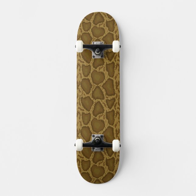Skate Pele de cobra, teste padrão do réptil (Frente)