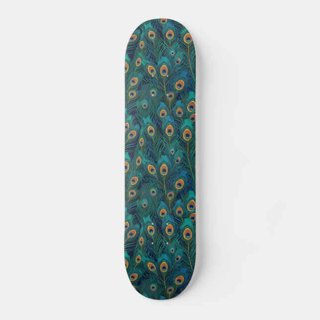 Skate Penas de Peacock (Frente)