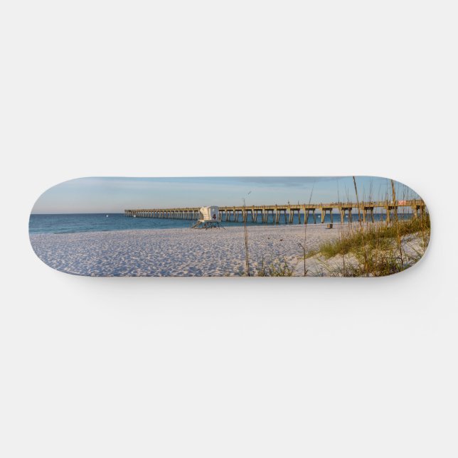 Skate Pensacola Sand Dunes Pier Morning (Horz)
