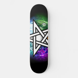 Skate pentagrama wiccano