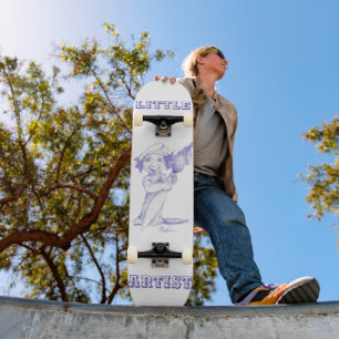 Skate Pequeno artista aspirante 