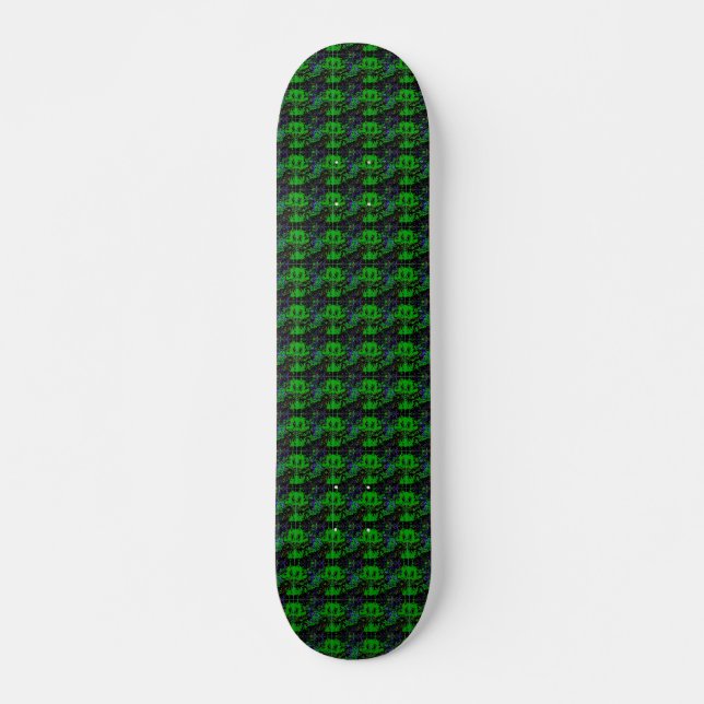 Skate Pequeno demônio verde (Frente)