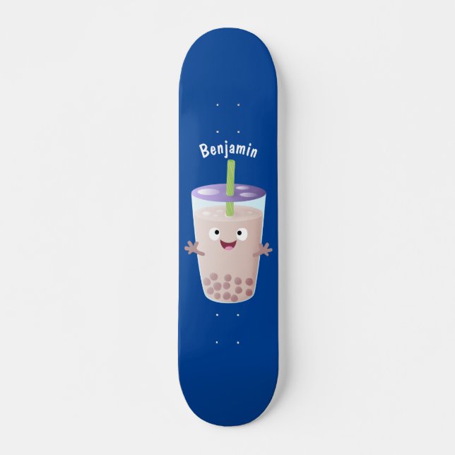 Skate Personagem de desenho animado de bobina de chá de  (Frente)