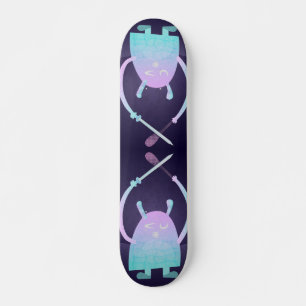 Skate Personagem de Monstro Adorável para Crianças 