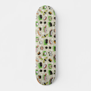 Skate Personagens de Sushi