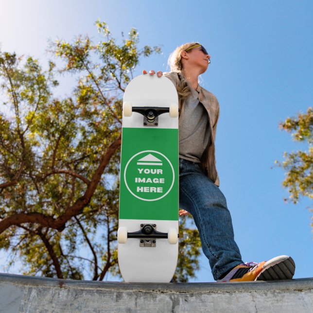 skate - Personalizado - Adicionar Imagem / Texto (Ao ar livre 1)