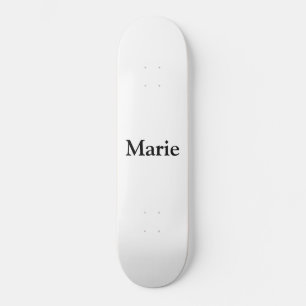 Skate personalizado adicionar o texto do seu nome person