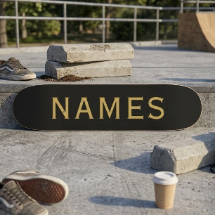 Skate Personalizado Com Sobrenome ou Apelido Neles