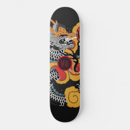 skate personalizado de dragões