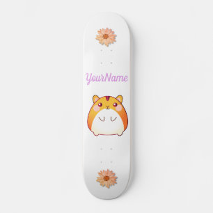 Skate Personalizado de Hamster Kawaii Cute