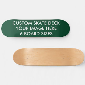 SKATE PERSONALIZADO DECK 8 1/2" RACING VERDE