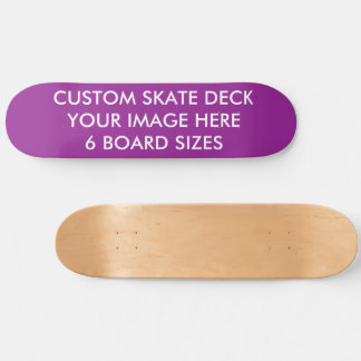 SKATE PERSONALIZADO DECK 8 PULA DE PLUM DE 1/2"