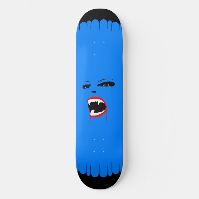 Skate Personalizado do Vamp Azul (Frente)