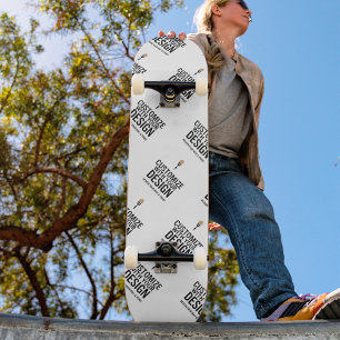 Skate Personalizado Empresa Marca Minimalista Personaliz