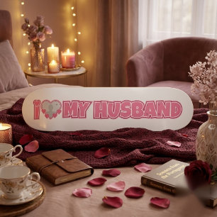 Skate Personalizado Eu Amo Meu Marido – Adicionar Foto d
