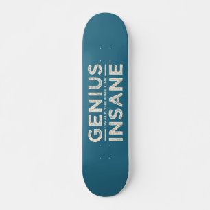 skate personalizado GENIUS VS INSANE