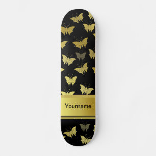 Skate personalizado, modelo, borboleta, borboletas,