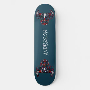 skate Personalizado Red Bull Mecha