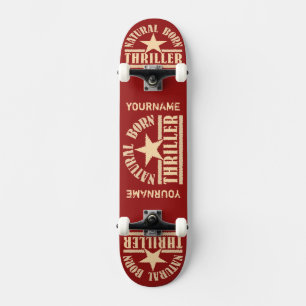 skate personalizado Thriller do Nascer Natural