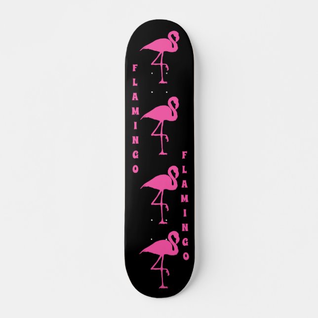 Skate Personalizar Flamingo Rosa (Frente)