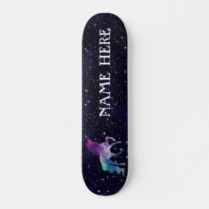 Skate Personalize seu próprio Unicórnio mágico colorido