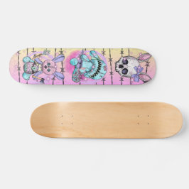 Skate Pesadelo do Gótico do Pastel