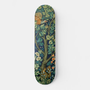Skate Pheasant Bird em uma árvore (por William Morris)