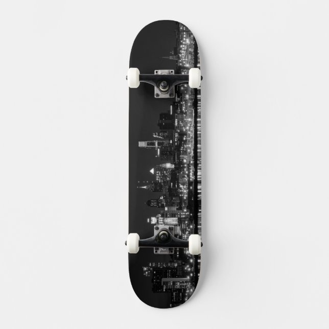 Skate Philly night b/w (Frente)