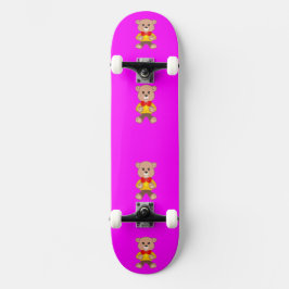 Skate Pia-rosa-rosa-branca