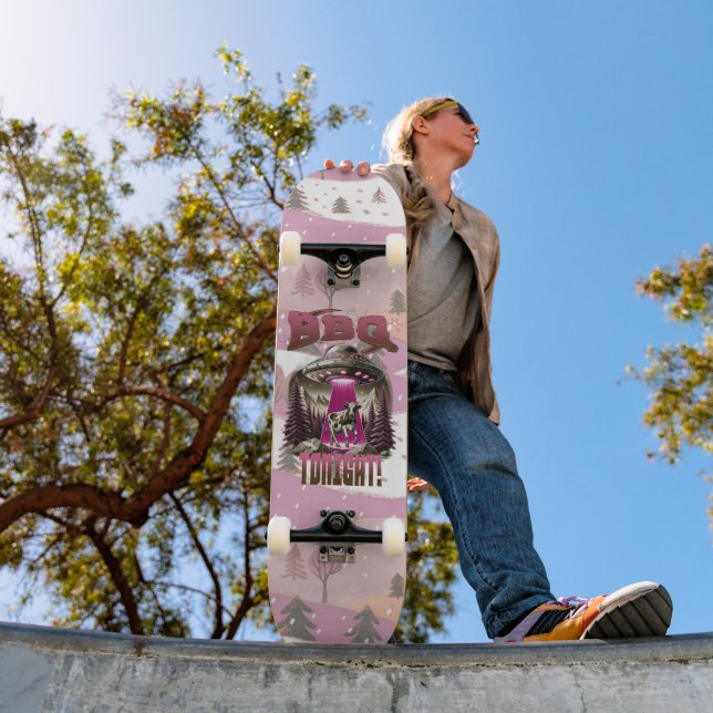 Skate Piada de Abdução de Vaca no Churrasco Alienígena (Ao ar livre 1)