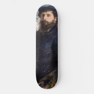 Skate Pierre Auguste Renoir - Retrato de Claude Monet