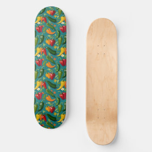 Skate Pimentos Vibrantes, Pimentos Vermelhos, Vermelhos 