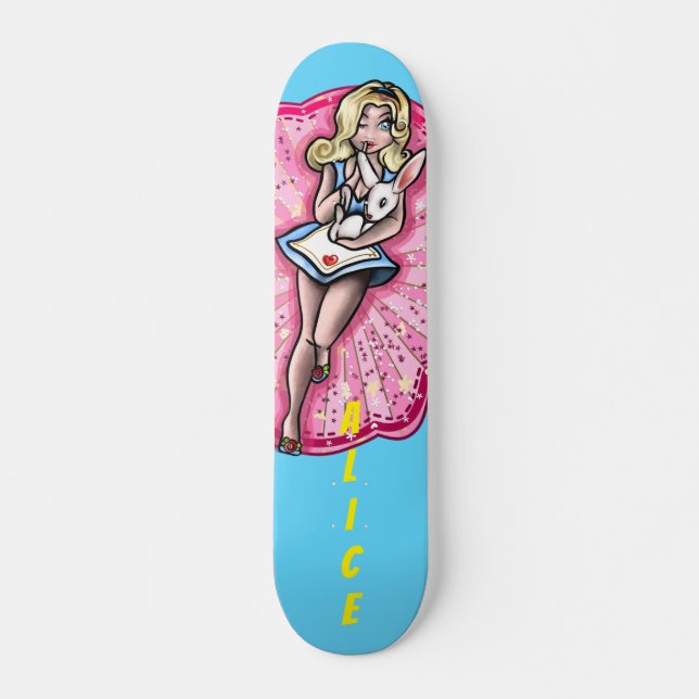 Skate Pin-up Alice (Frente)