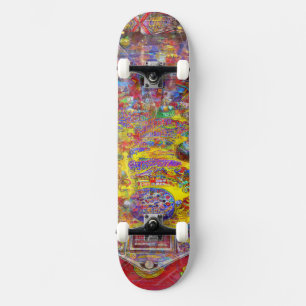 Skate Pinball "Court Jester Yellow"