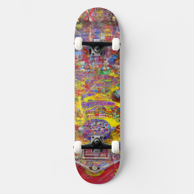 Skate Pinball "Court Jester Yellow" (Frente)