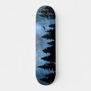 Skate Pine Forest Night