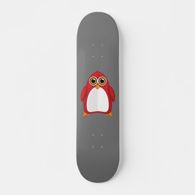 Skate Pinguim Vermelho (Frente)