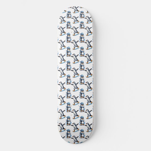 Skate Pinguins - Design (Frente)