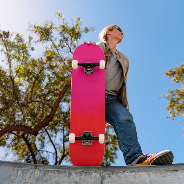 Skate Pink and Orange Gradient  (Ao ar livre 1)