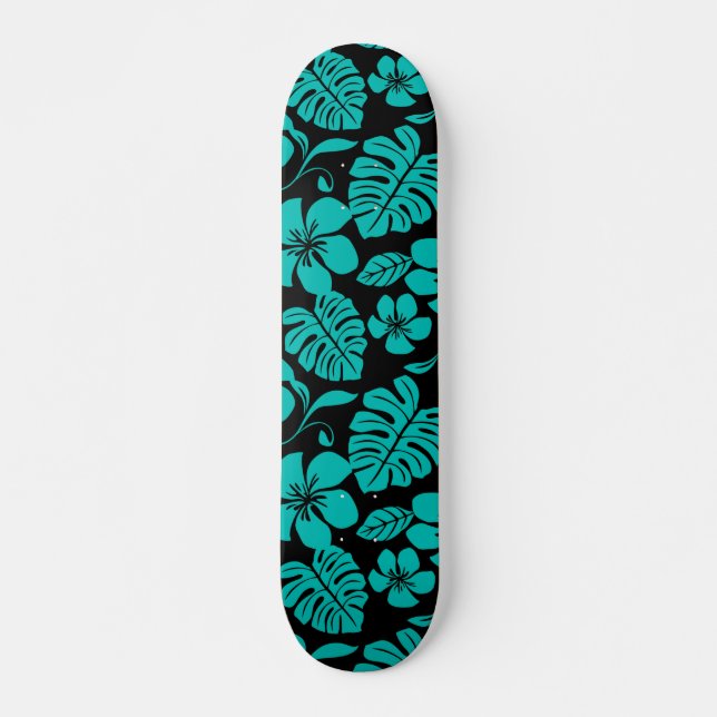 SKATE PINK BIKINI (PRETO/TEAL) (Frente)