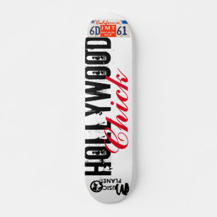 Skate PINTINHO HOLLYWOOD skateboard, deck de 7¾"