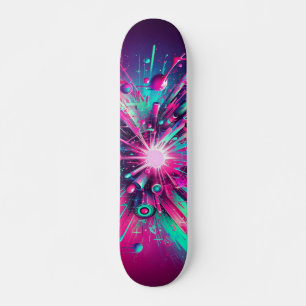 Skate Pintor de Neon