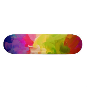 Skate pintura abstrato   Abstrato Art 7.o