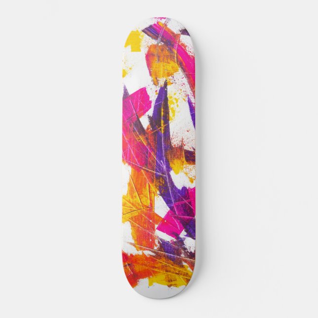 Skate pintura de abertura (Frente)