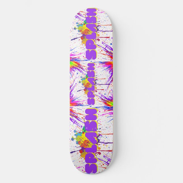 Skate pintura de abertura (Frente)