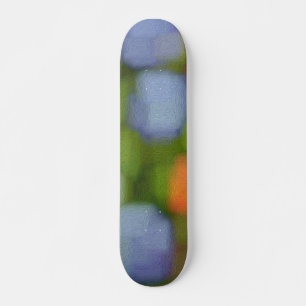 Skate Pintura de Abstrato multicores